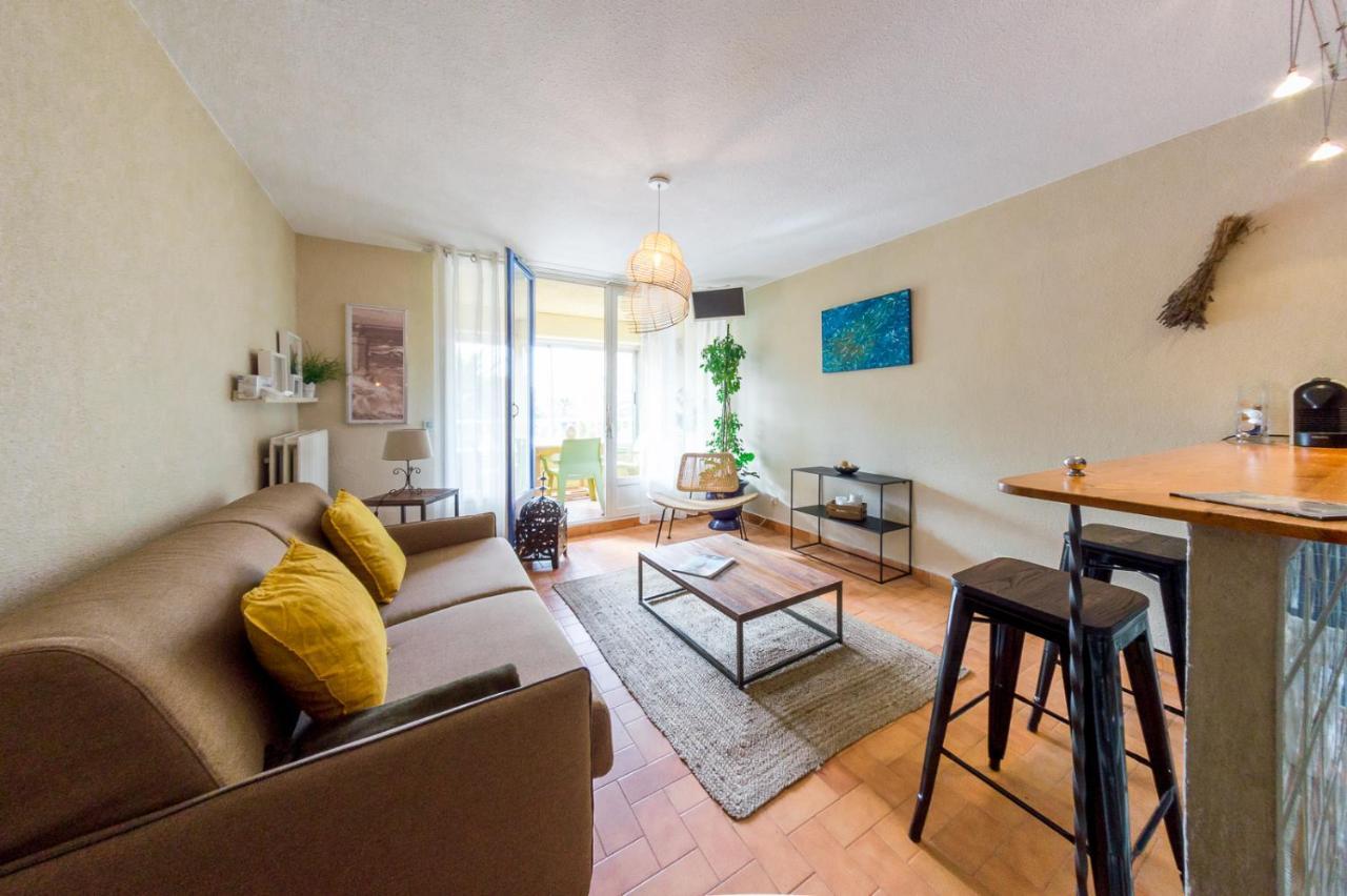 Retromirabeau "Cote Mer" - 29M2 - Lumineux - Terrasse Loggia - Vue Marina - Parking Securise - 2 A 3 Pers - Emplacement Top - Cheques Vacances Connect Gruissan Exterior photo