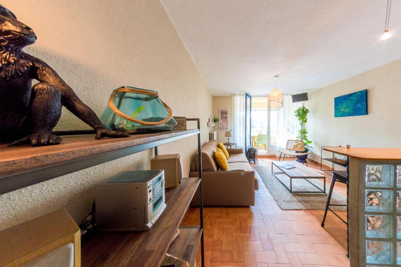 Retromirabeau "Cote Mer" - 29M2 - Lumineux - Terrasse Loggia - Vue Marina - Parking Securise - 2 A 3 Pers - Emplacement Top - Cheques Vacances Connect Gruissan Exterior photo