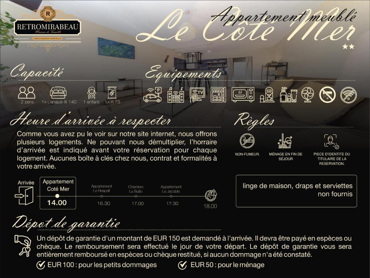Retromirabeau "Cote Mer" - 29M2 - Lumineux - Terrasse Loggia - Vue Marina - Parking Securise - 2 A 3 Pers - Emplacement Top - Cheques Vacances Connect Gruissan Exterior photo