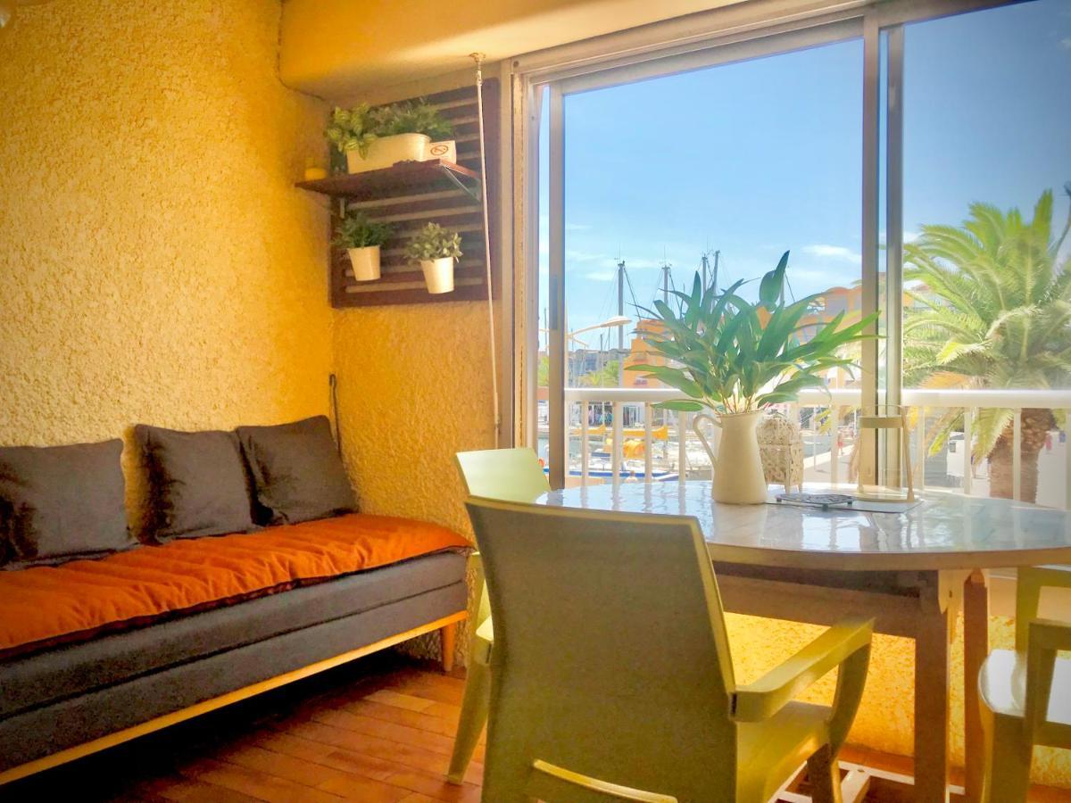 Retromirabeau "Cote Mer" - 29M2 - Lumineux - Terrasse Loggia - Vue Marina - Parking Securise - 2 A 3 Pers - Emplacement Top - Cheques Vacances Connect Gruissan Exterior photo