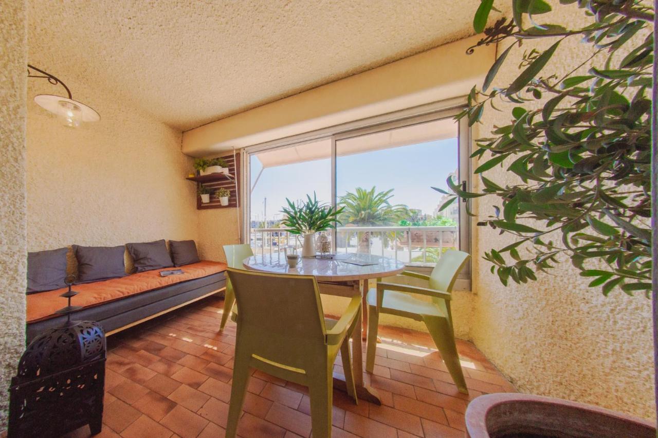 Retromirabeau "Cote Mer" - 29M2 - Lumineux - Terrasse Loggia - Vue Marina - Parking Securise - 2 A 3 Pers - Emplacement Top - Cheques Vacances Connect Gruissan Exterior photo