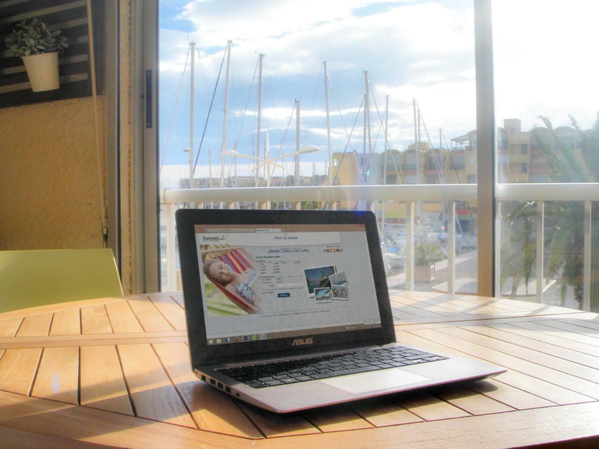 Retromirabeau "Cote Mer" - 29M2 - Lumineux - Terrasse Loggia - Vue Marina - Parking Securise - 2 A 3 Pers - Emplacement Top - Cheques Vacances Connect Gruissan Exterior photo